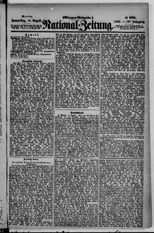 National-Zeitung vom 16.08.1866