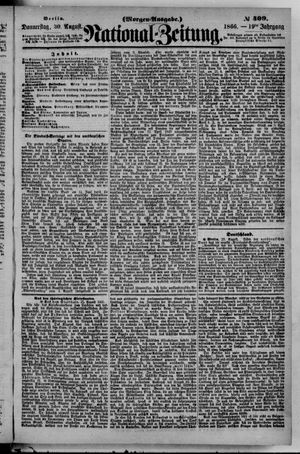 Nationalzeitung vom 30.08.1866