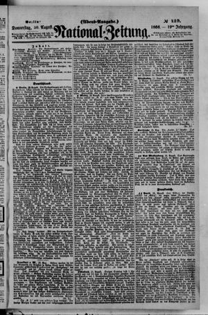 Nationalzeitung on Aug 30, 1866