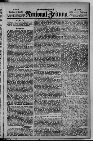 Nationalzeitung vom 03.09.1866