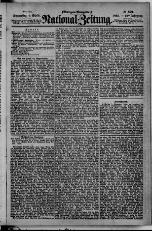 Nationalzeitung vom 06.09.1866