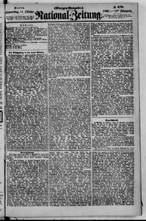 Nationalzeitung on Oct 11, 1866