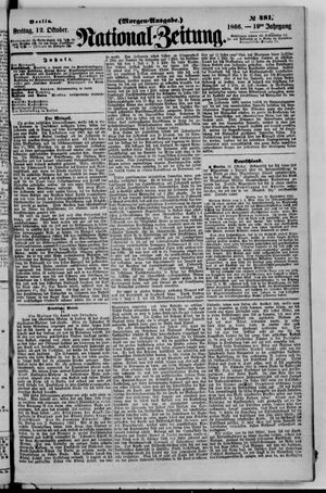 National-Zeitung vom 12.10.1866