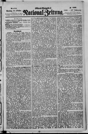 National-Zeitung vom 15.10.1866