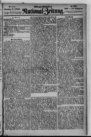 National-Zeitung vom 21.10.1866