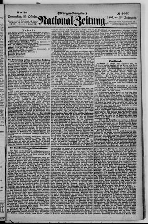 National-Zeitung vom 25.10.1866
