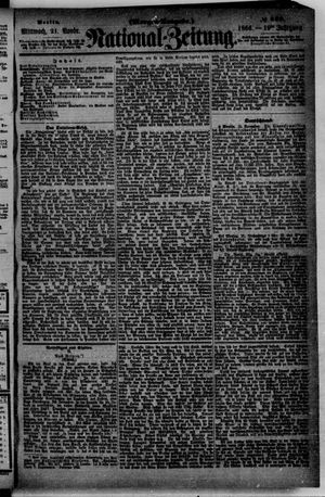 Nationalzeitung vom 21.11.1866