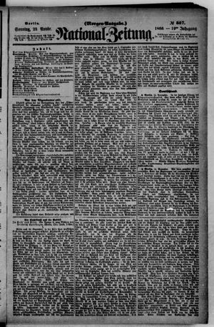 National-Zeitung vom 25.11.1866