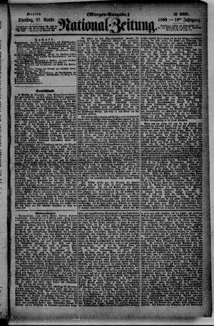 Nationalzeitung vom 27.11.1866