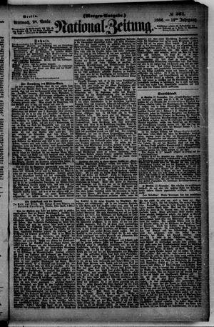 Nationalzeitung on Nov 28, 1866