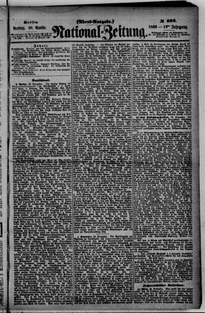 National-Zeitung vom 30.11.1866