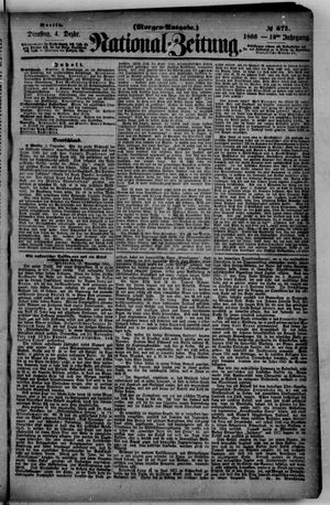 National-Zeitung on Dec 4, 1866