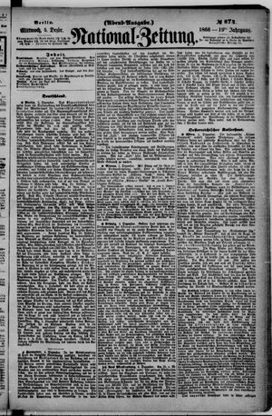 Nationalzeitung vom 05.12.1866