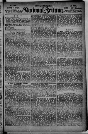 Nationalzeitung vom 07.12.1866