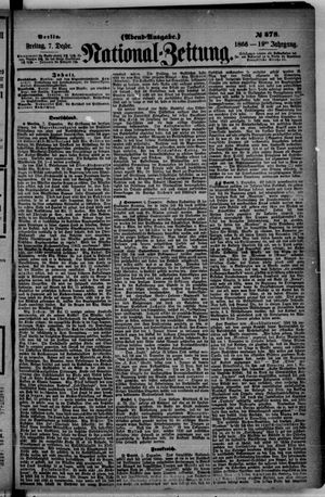Nationalzeitung on Dec 7, 1866