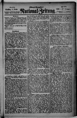 National-Zeitung vom 11.12.1866