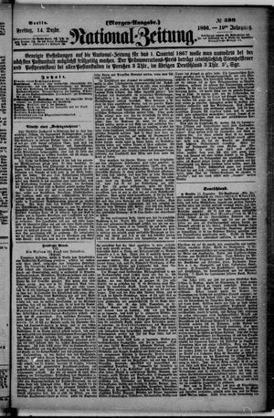 Nationalzeitung on Dec 14, 1866