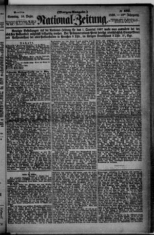 Nationalzeitung vom 16.12.1866