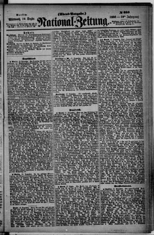 National-Zeitung vom 19.12.1866