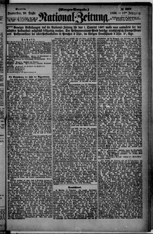 Nationalzeitung vom 20.12.1866