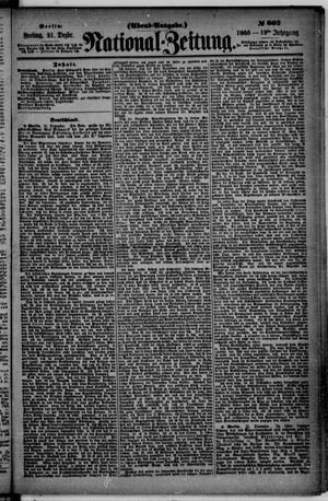 Nationalzeitung vom 21.12.1866