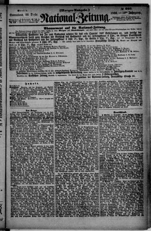 National-Zeitung on Dec 22, 1866