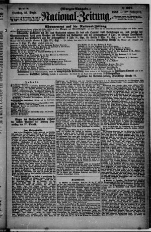 Nationalzeitung on Dec 25, 1866