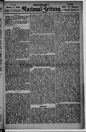 National-Zeitung vom 31.12.1866