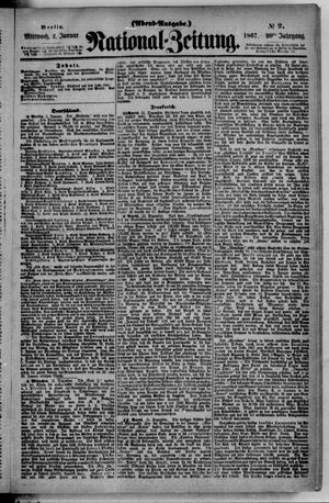 Nationalzeitung on Jan 2, 1867