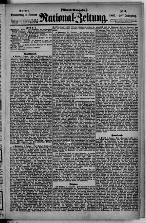 Nationalzeitung on Jan 3, 1867