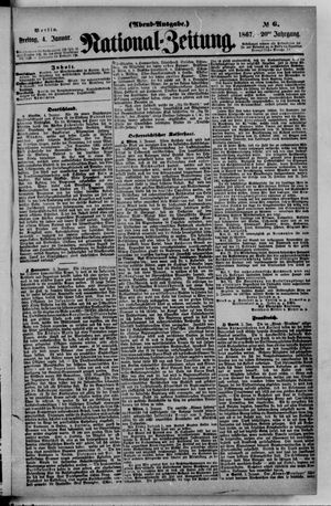Nationalzeitung on Jan 4, 1867