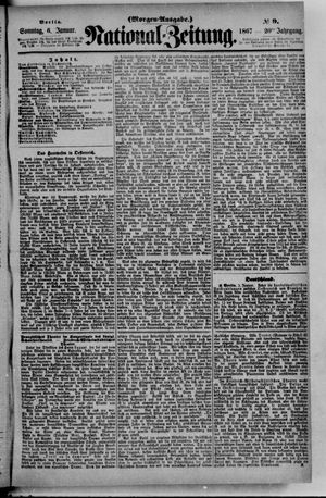 Nationalzeitung vom 06.01.1867