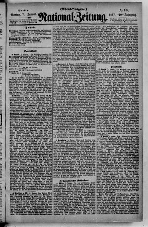 National-Zeitung vom 07.01.1867