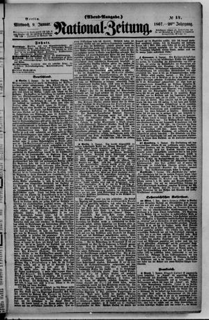 Nationalzeitung vom 09.01.1867