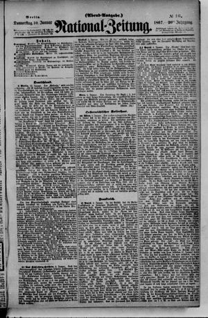 Nationalzeitung on Jan 10, 1867