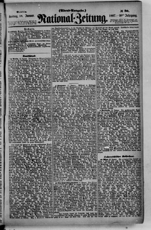 Nationalzeitung on Jan 18, 1867