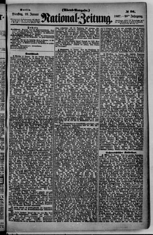 Nationalzeitung on Jan 22, 1867