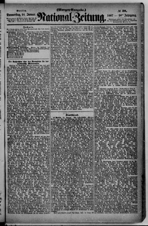 National-Zeitung vom 24.01.1867