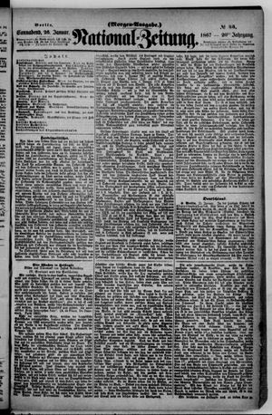 Nationalzeitung vom 26.01.1867