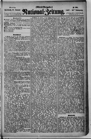 Nationalzeitung on Jan 30, 1867