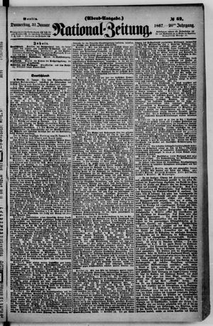 National-Zeitung vom 31.01.1867