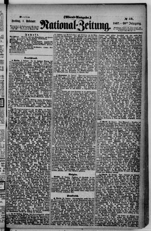 Nationalzeitung on Feb 1, 1867