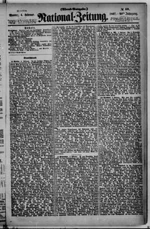 Nationalzeitung vom 04.02.1867