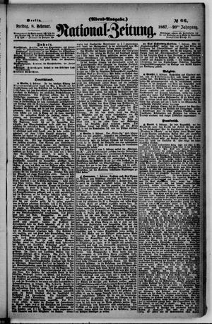 Nationalzeitung vom 08.02.1867