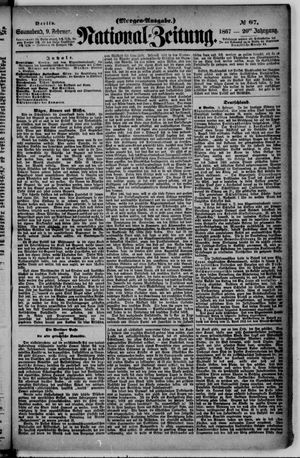 Nationalzeitung vom 09.02.1867