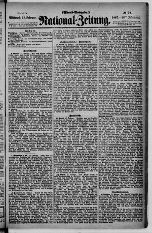 National-Zeitung on Feb 13, 1867