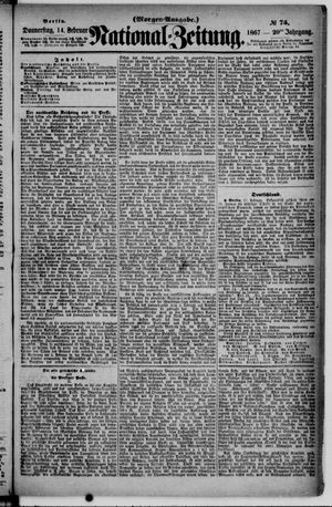 National-Zeitung vom 14.02.1867