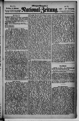 National-Zeitung vom 15.02.1867