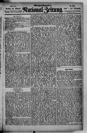 Nationalzeitung on Feb 22, 1867