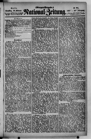 Nationalzeitung vom 26.02.1867